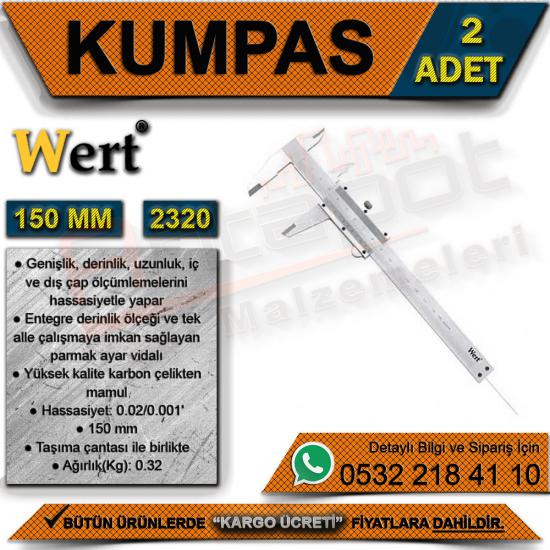 Wert 2320 Kumpas (150 Mm) (2 Adet)