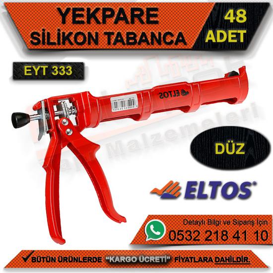 Eltos Eyt333 Yekpare Silikon Tabancası-Düz (48 Adet)