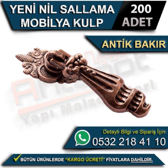 Yeni Nil Sallama Mobilya Kulp Antik Bakır