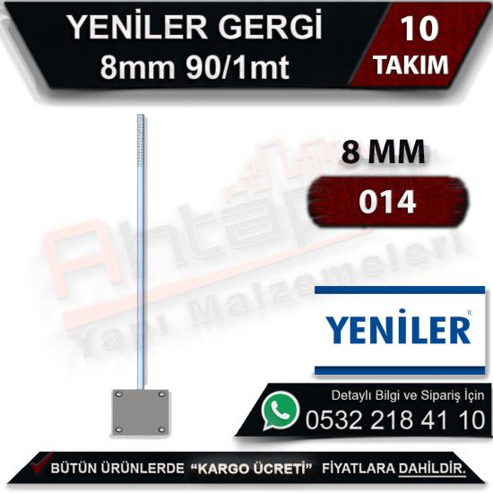 Yeniler 014 Gergi 8mm 90/1mt (10 Takım), Yeniler, 014, Gergi, 8mm, 90/1mt, Yeniler 014, Gergi 8mm 90/1mt, Yeniler 014 Gergi