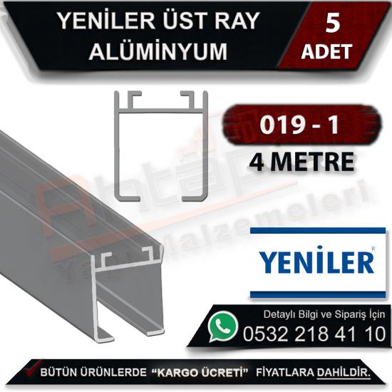 Yeniler 019-1 Üst Ray Alüminyum 4 Metre (5 Adet), Yeniler 019-1, Üst, Ray, Alüminyum, 4, Metre, Üst Ray Alüminyum, Yeniler Üst Ray, Üst Ray, Toptan Üst Ray, Üst Ray 4 Metre, 4 Metre Üst Ray