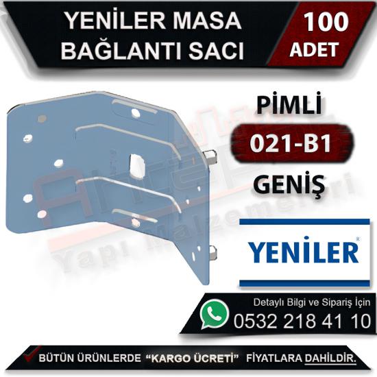 Yeniler 021-b1 Masa Bağlantı Sacı Pimli Geniş (100 Adet), Yeniler, 021-b1, Masa, Bağlantı, Sacı, Pimli, Geniş, Yeniler 021-b1, Masa Bağlantı Sacı, Pimli Geniş Sac, Bağlantı Sacı, Masa Bağlantı Pimli