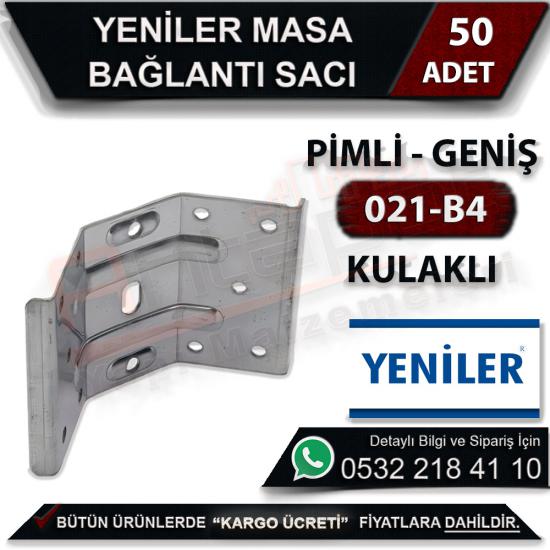 Yeniler 021-b4 Masa Bağlantı Sacı Pimli Geniş Kulaklı (50 Adet), Yeniler, 021-b4, Masa, Bağlantı, Sacı, Pimli, Geniş, Kulaklı, Yeniler 021-b4, Masa Bağlantı Sacı, Pimli Geniş Kulaklı Sac, Bağlantı Sac