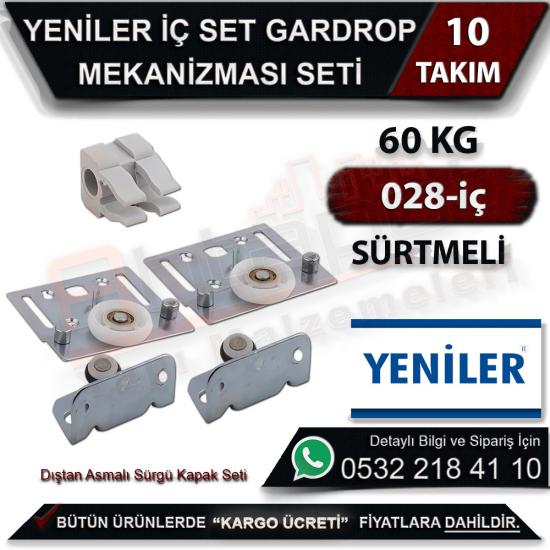 Yeniler 028-iç Gardrop Dıştan Asmalı Sürgü Kapak Mekanizması 60 Kg Sürtmeli (10 Takım), Yeniler 028-iç, Gardrop, Dıştan, Asmalı, Sürgü, Kapak, Mekanizması, 60 Kg, Sürtmeli, Gardrop Sürgü Seti, Dıştan 