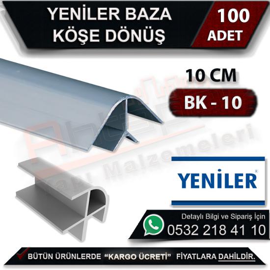 Yeniler BK-10 Baza Köşe Dönüş 10 cm (100 Adet), Yeniler BK-10 Baza Köşe Dönüş 10 cm, Yeniler, BK-10, Baza, Köşe, Dönüş, 10 cm, Yeniler BK-10, Baza Köşe Dönüş 10 cm, Baza Köşe Dönüş, Köşe Dönüş 10 Cm 