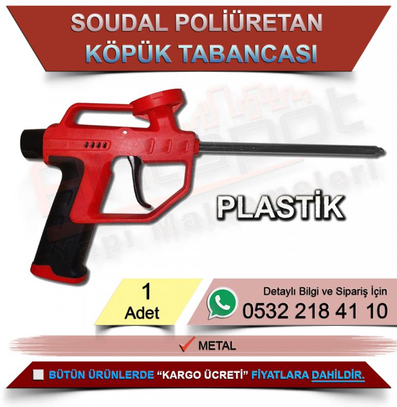 Soudal Pu Köpük Tabancası Plastik Kırmızı