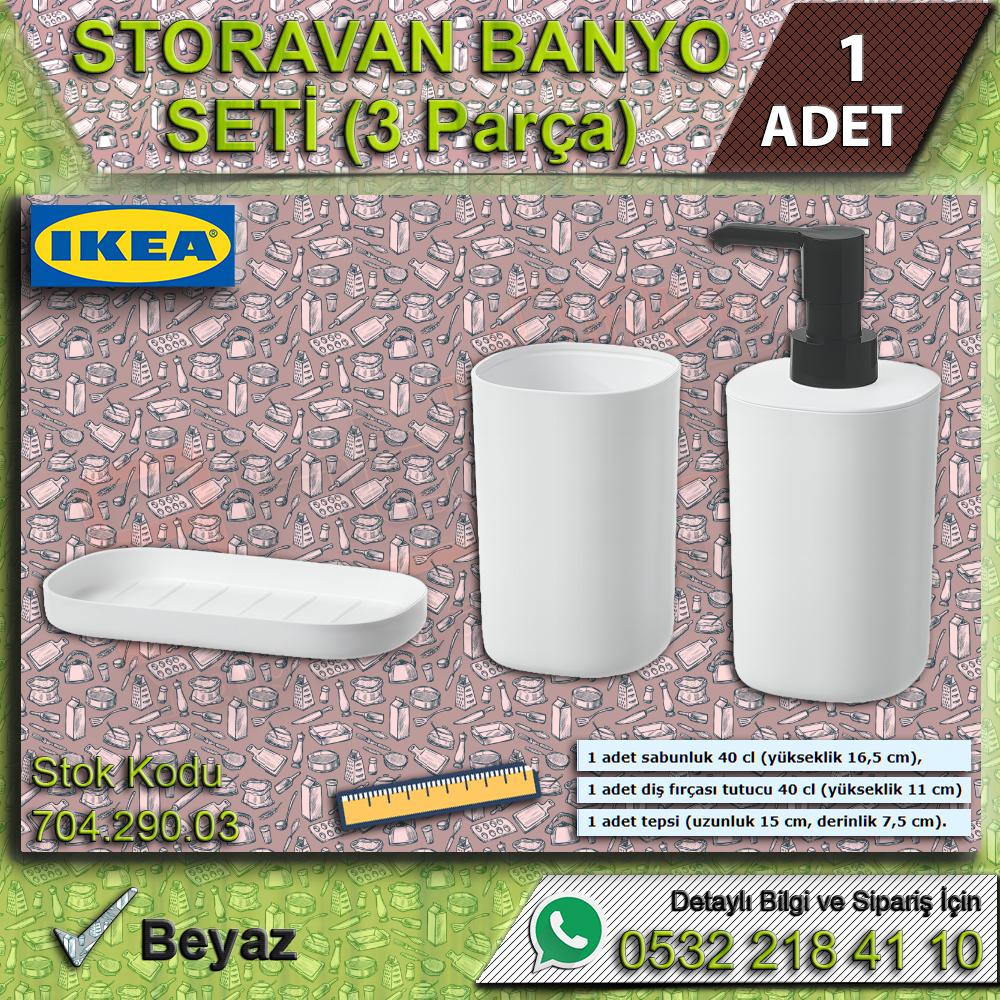 Storavan Banyo Seti, Beyaz
