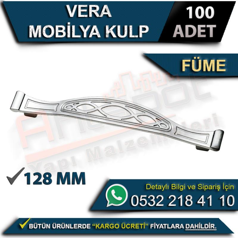 Vera Mobilya Kulp 128 Mm Füme (100 Adet)
