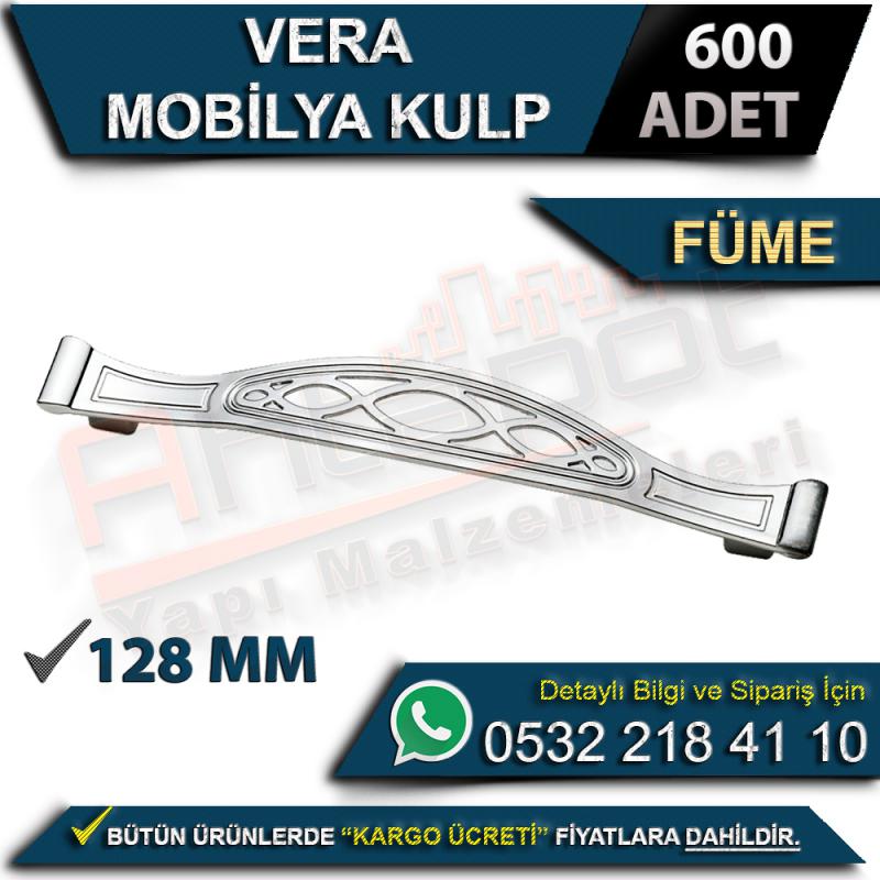 Vera Mobilya Kulp 128 Mm Füme (600 Adet)