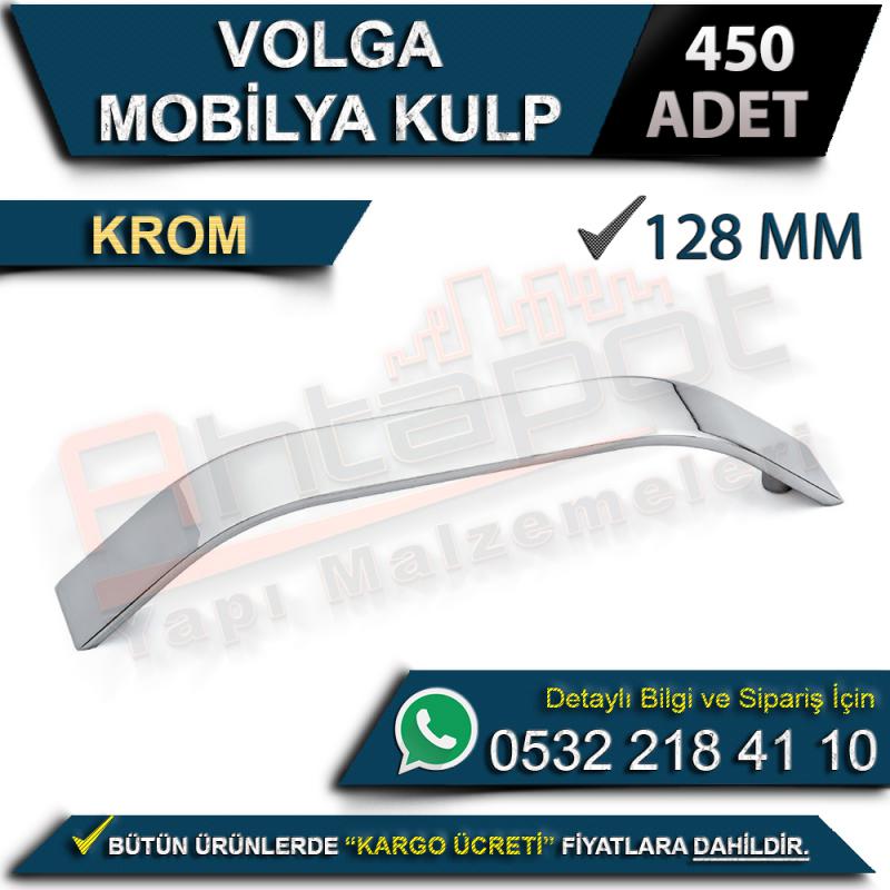 Volga Mobilya Kulp 128 Mm Krom (450 Adet)