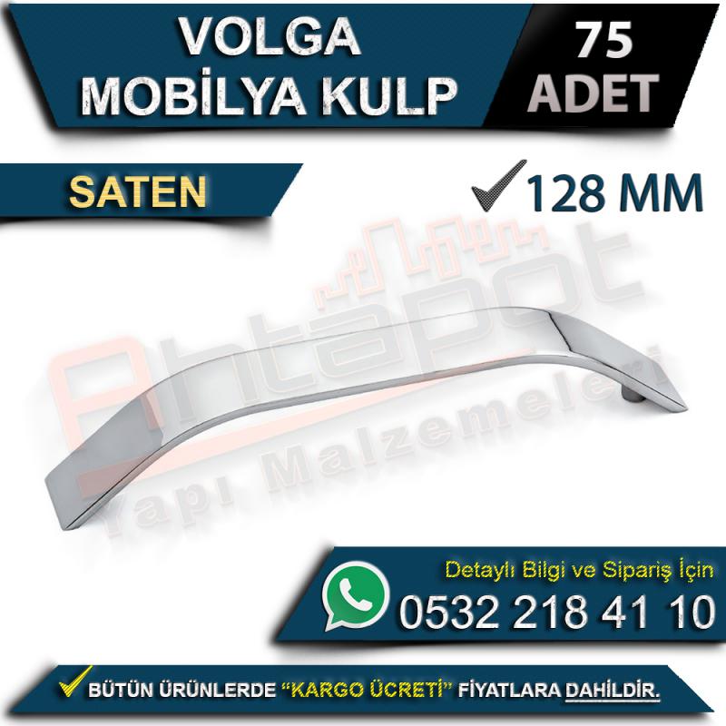 Volga Mobilya Kulp 128 Mm Saten (75 Adet)